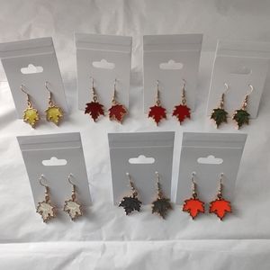 🆕 Fall Autumn Leaves Hand crafted Earrings (2/$15) 🍁